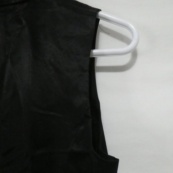 VIP PETITES | small - petites | Black Button Down Vest | Made In Canada 🟥🍁🟥 - Picture 11 of 14